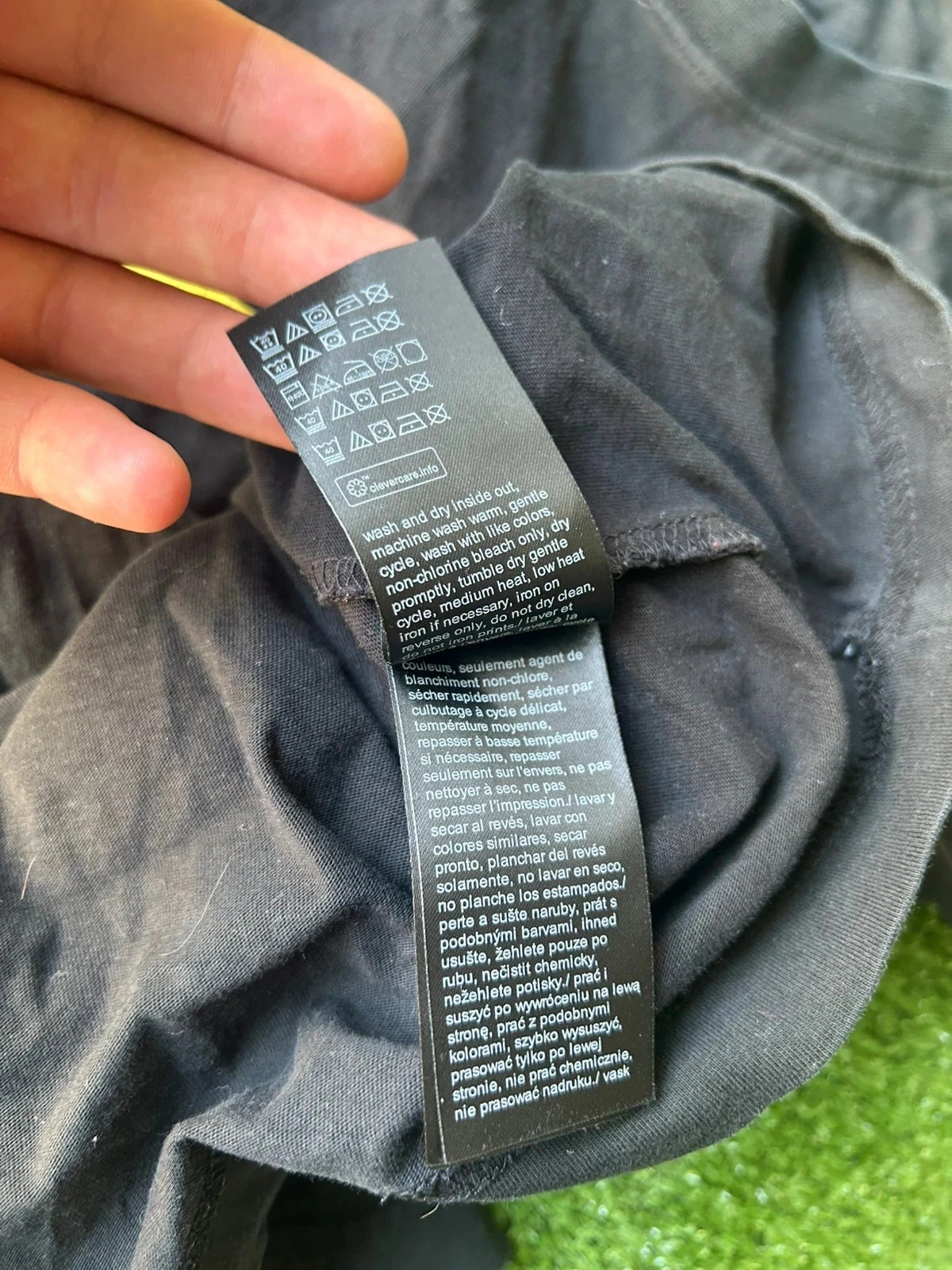 Calvin Klein Jeans printed black t-shirt – photo 10